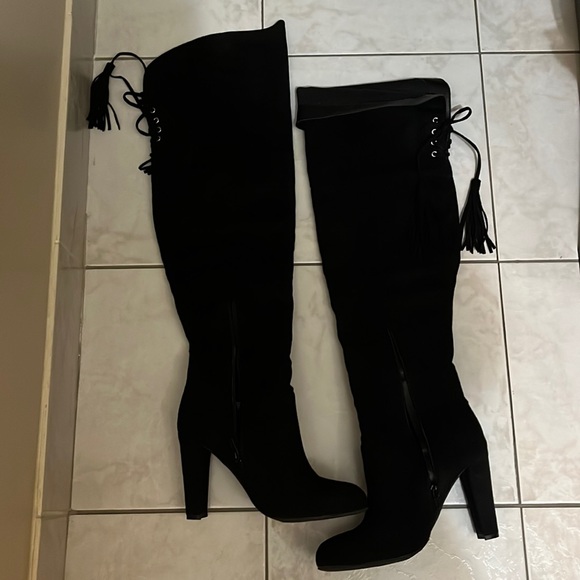 Revamped Shoes - Over the Knee Boots size 7
